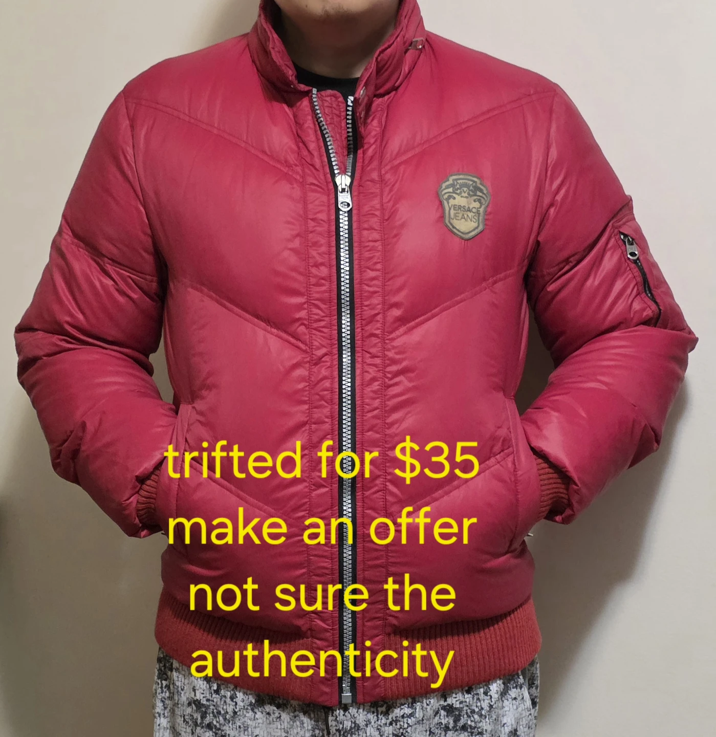Versace Jeans Puffer Jacket