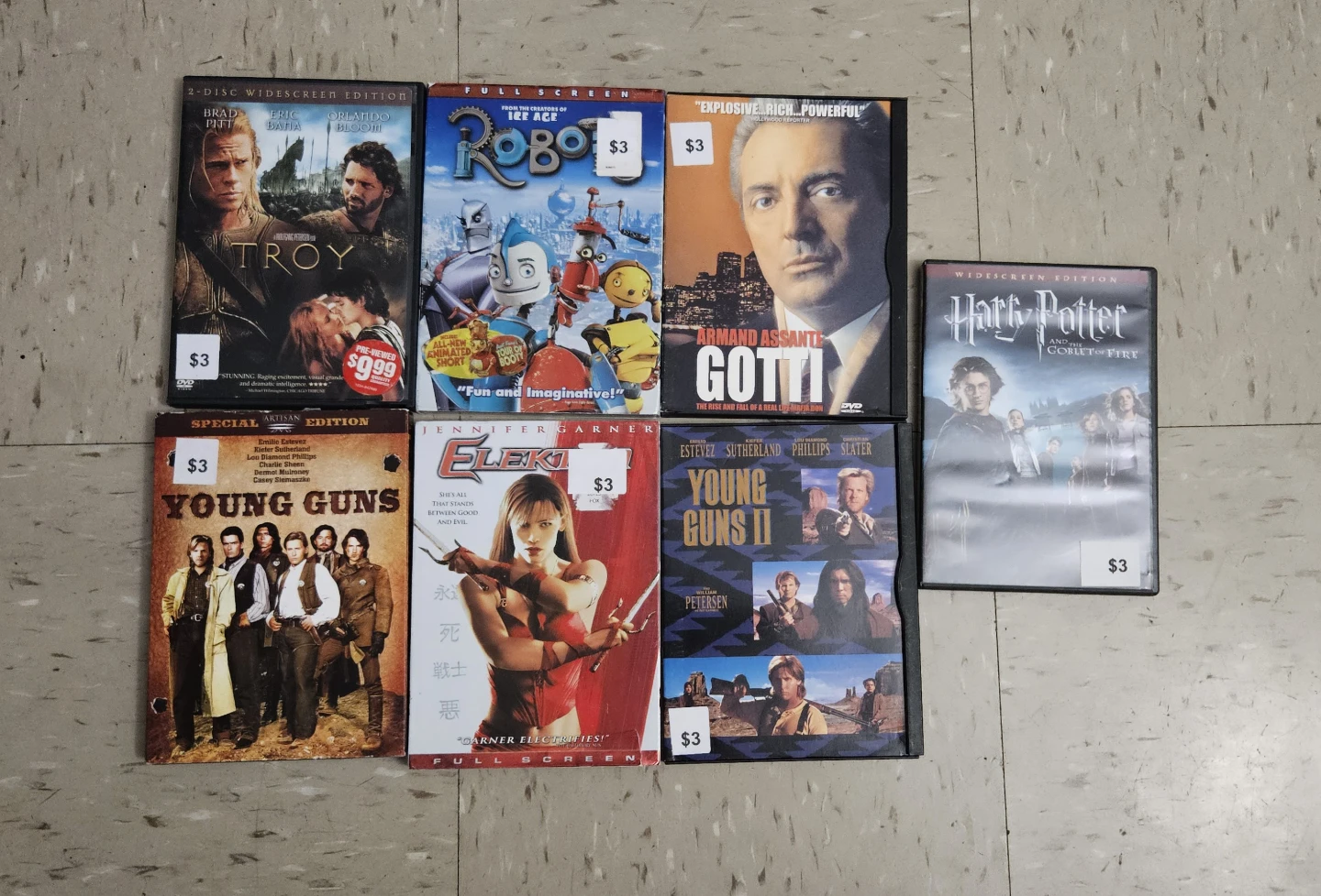 DVD Movies - $3 each