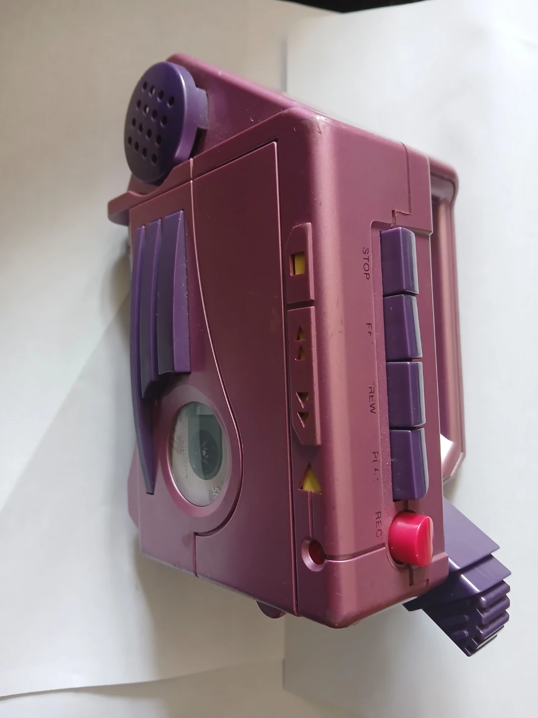Purple Cassette Recorder Player - photo 2