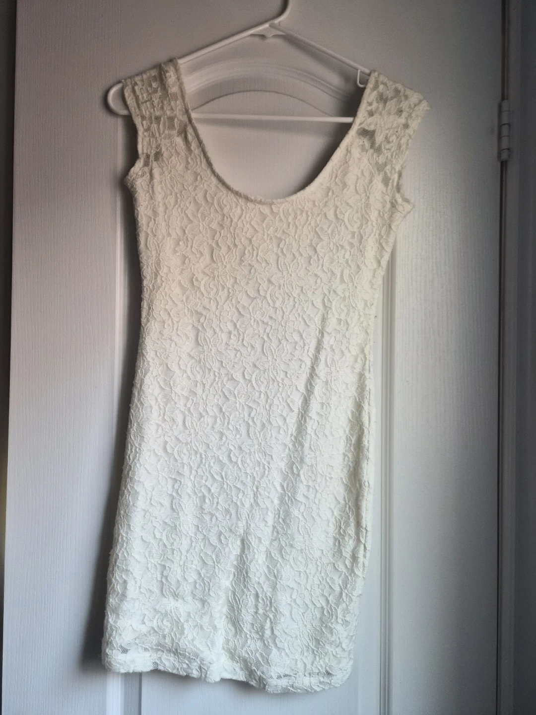 GARAGE Cream Lace Dress