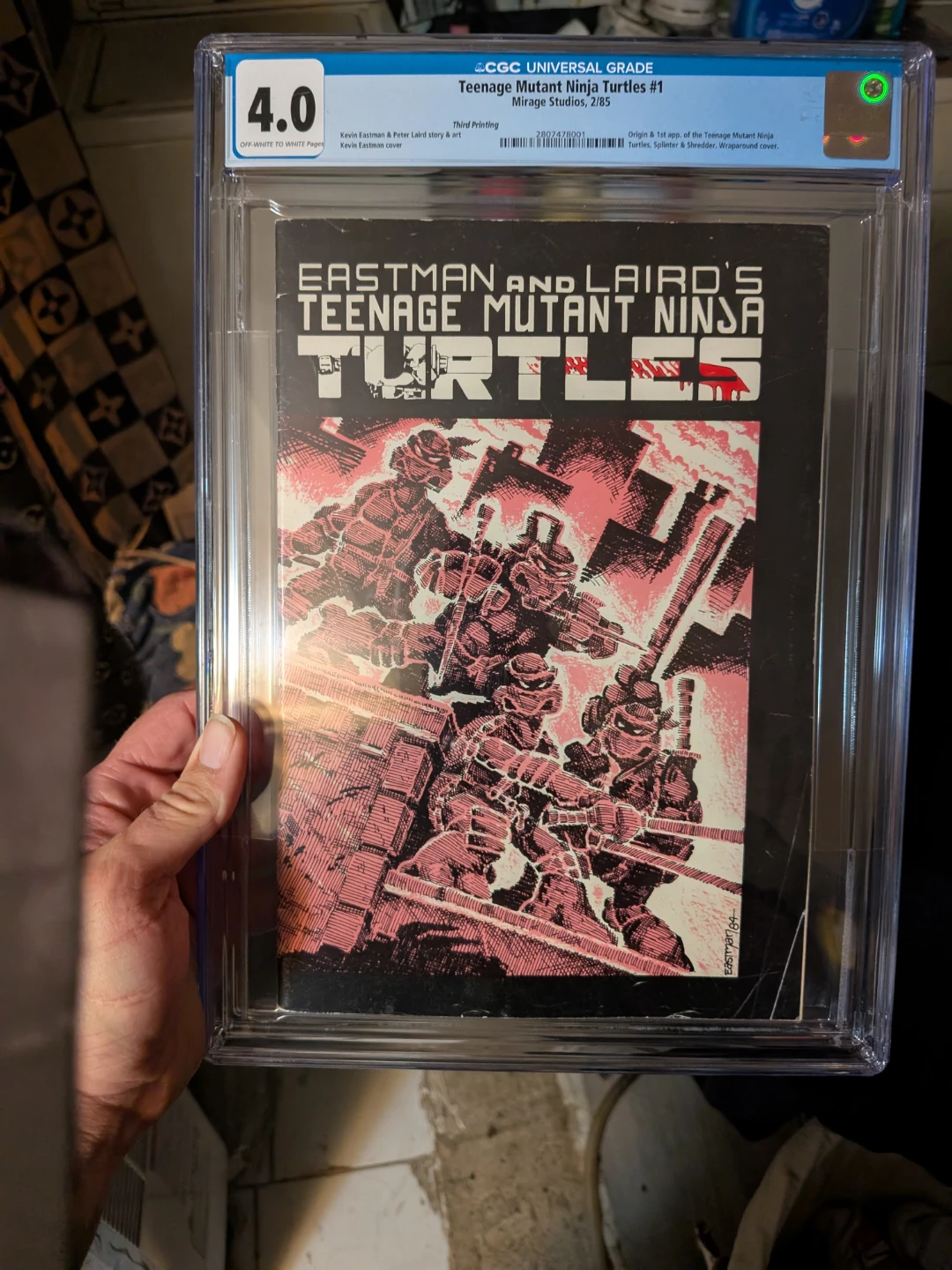Teenage Mutant Ninja Turtles #1 CGC 4.0 Third Printing