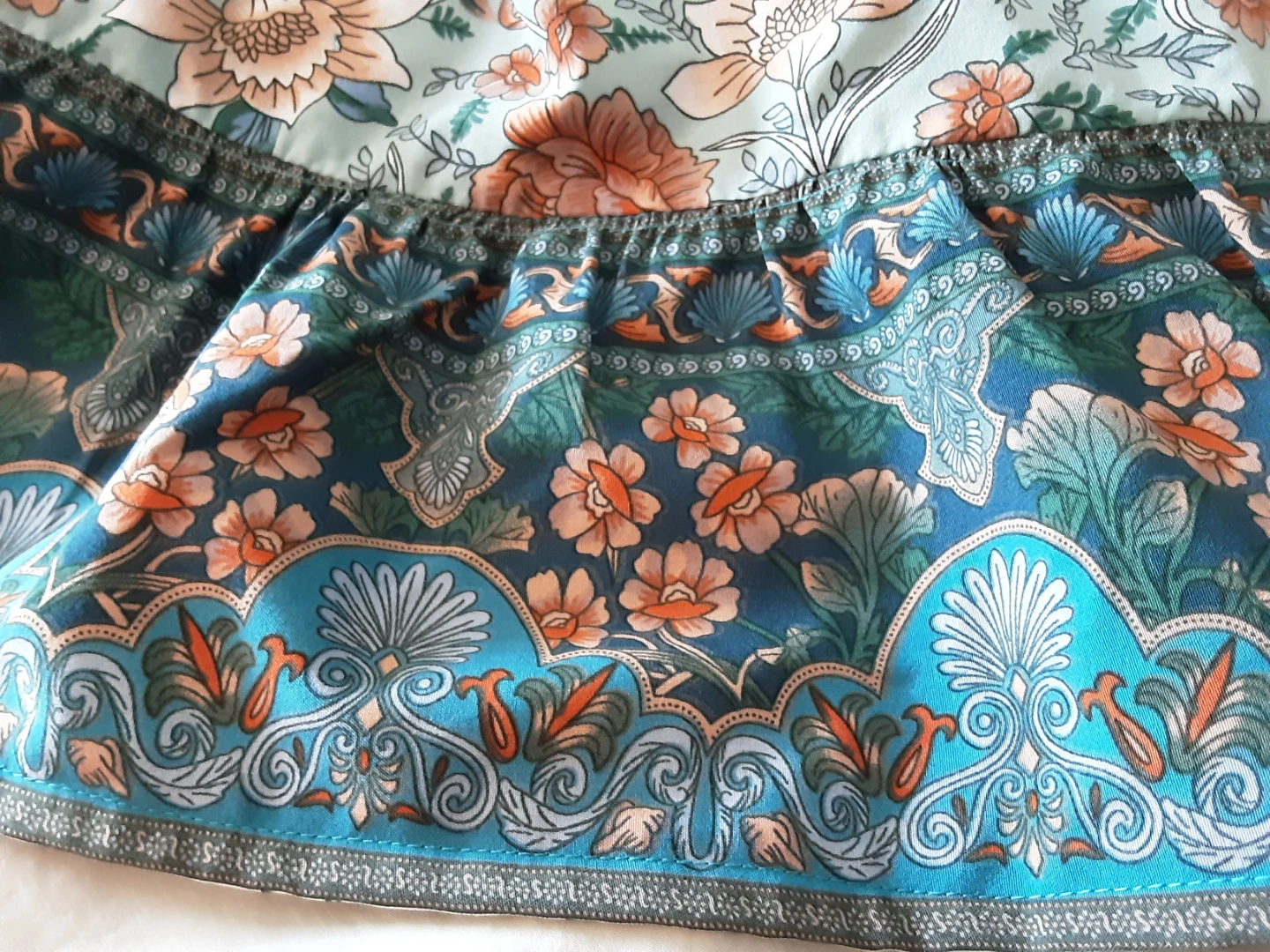 Floral Print Peasant Blouse - photo 4