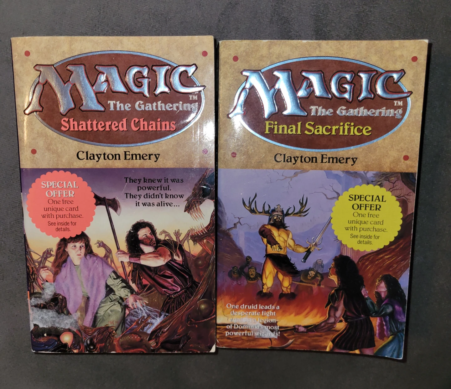 Magic the Gathering novels