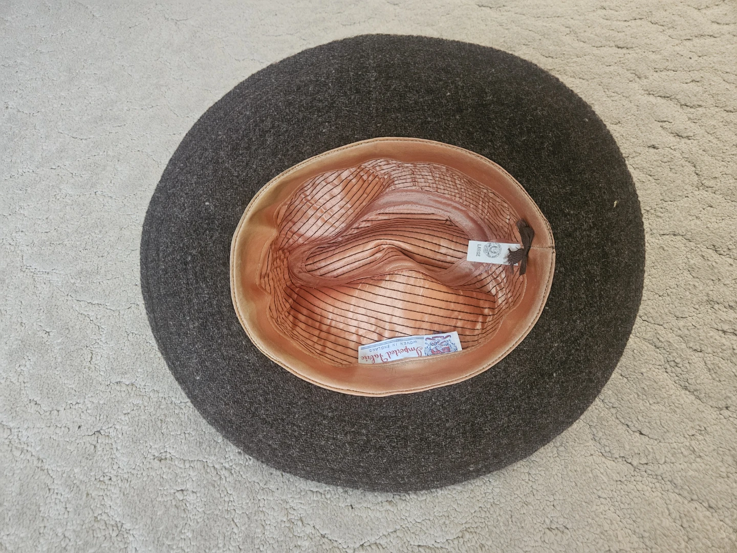 VINTAGE Felt Fedora Hat - photo 4