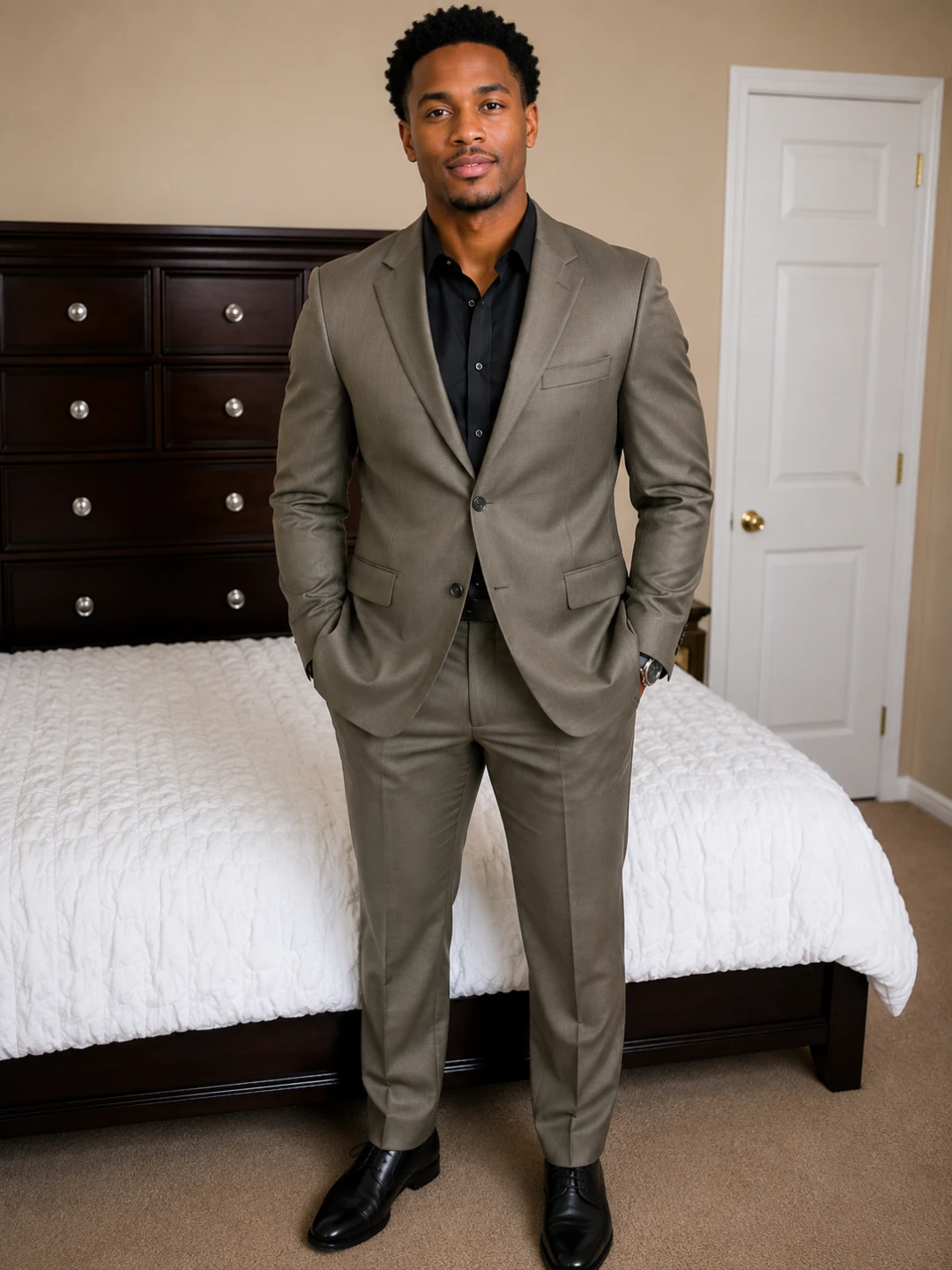 Porta Bella Men's Suit