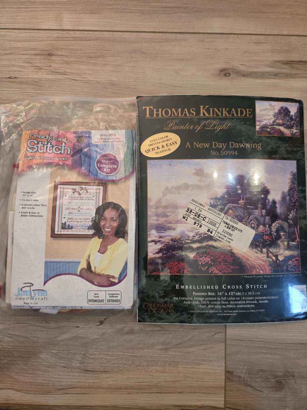 Two Cross Stitch Kits New Day Dawning & Wedding Blessing