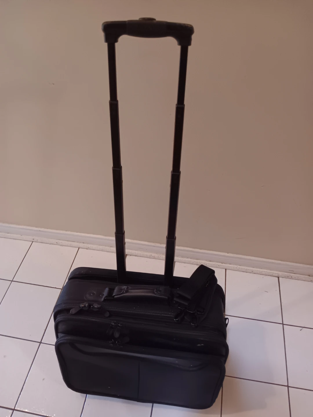 Black Wheeled Laptop Bag - photo 2