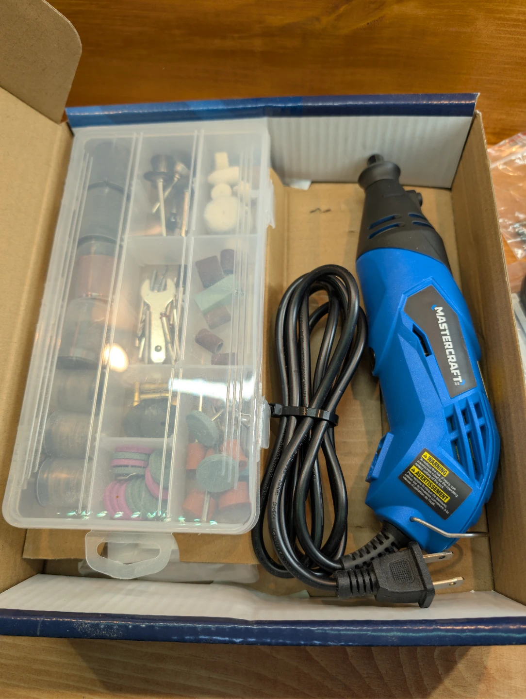 Mastercraft Rotary Tool Kit + more accessories