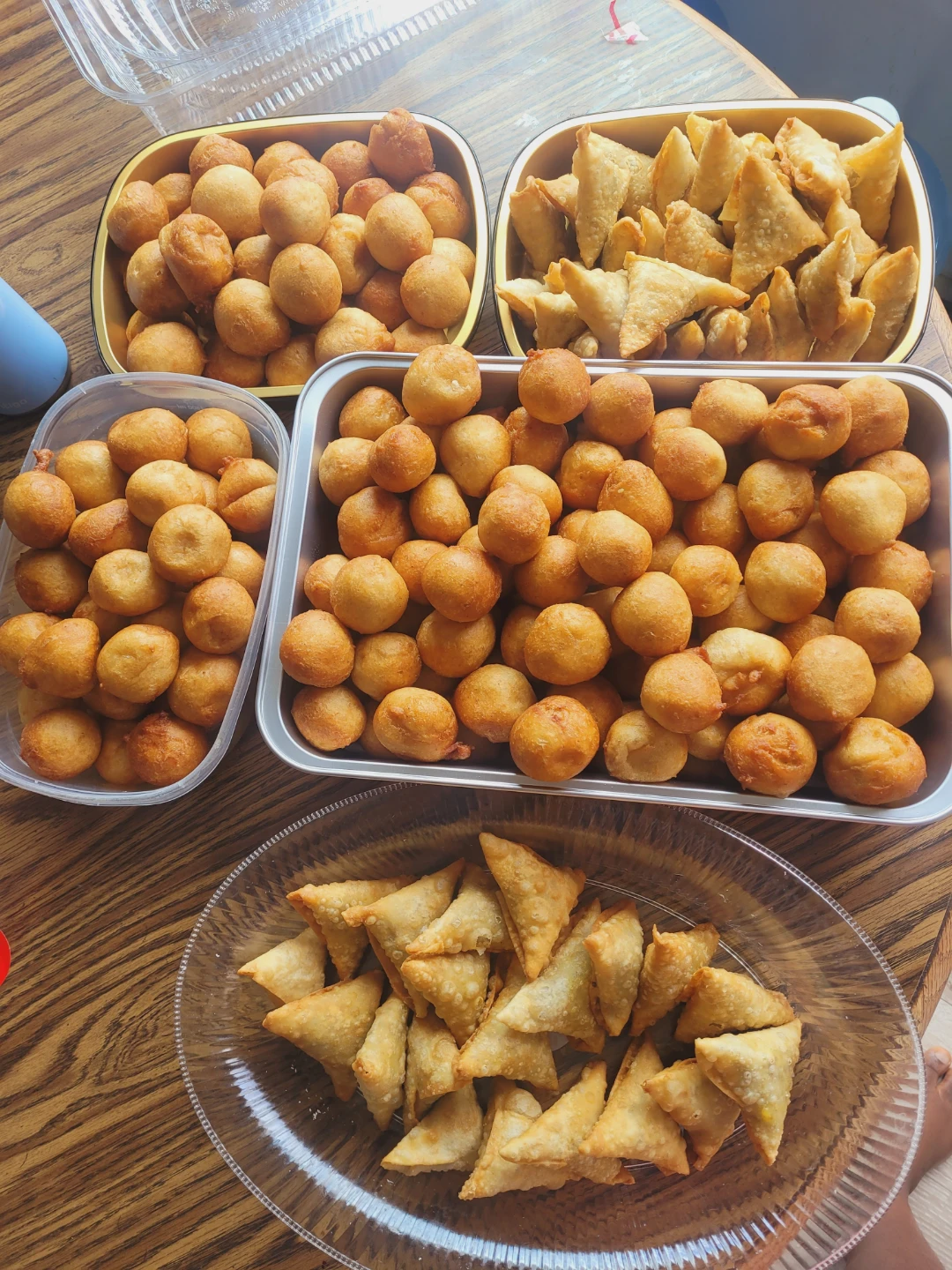 Puff puff and samosa - photo 4
