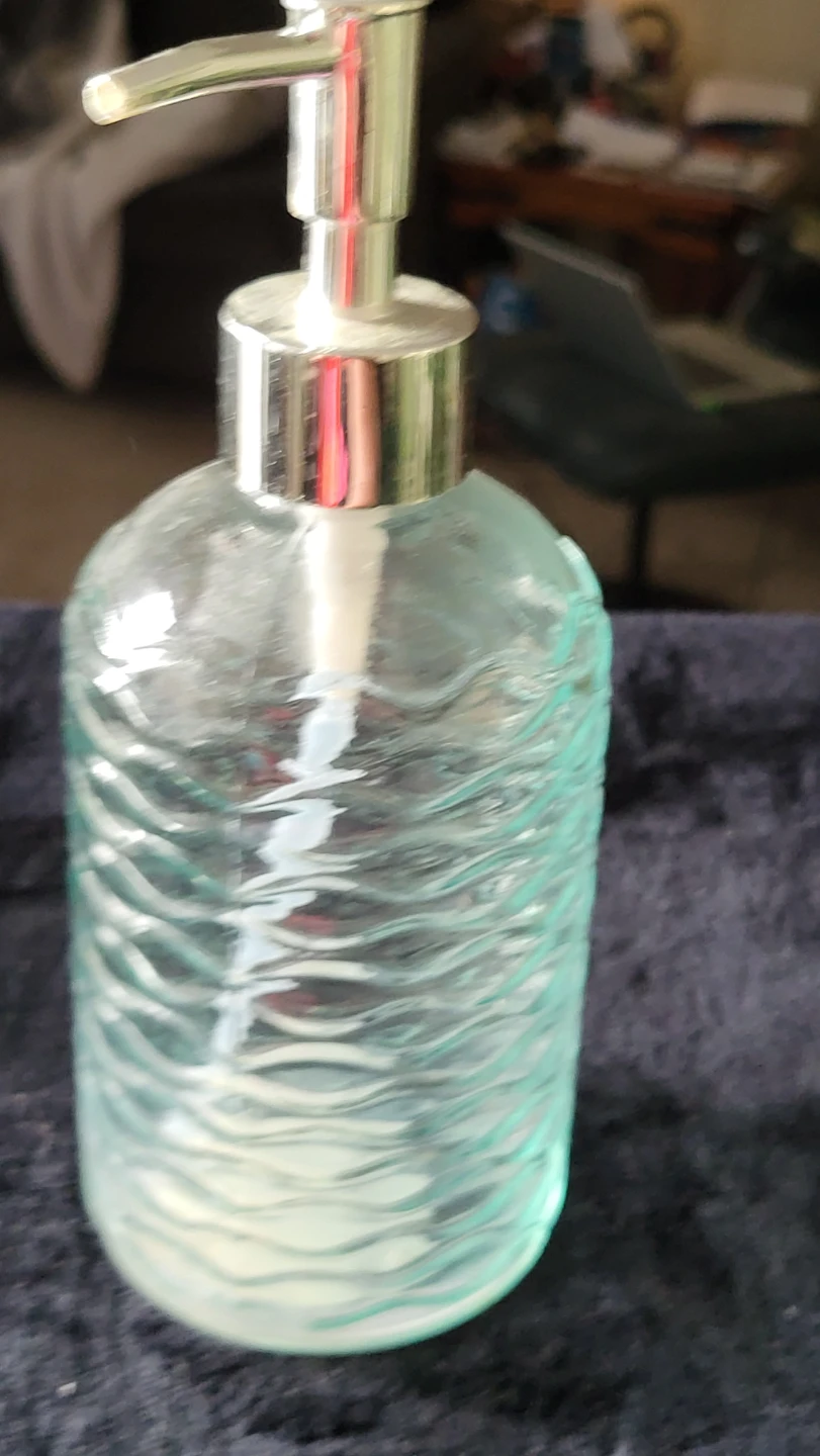 Glass Soap Dispenser