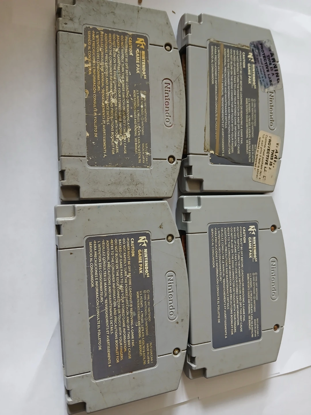 Nintendo 64 Game Cartridges Bundle