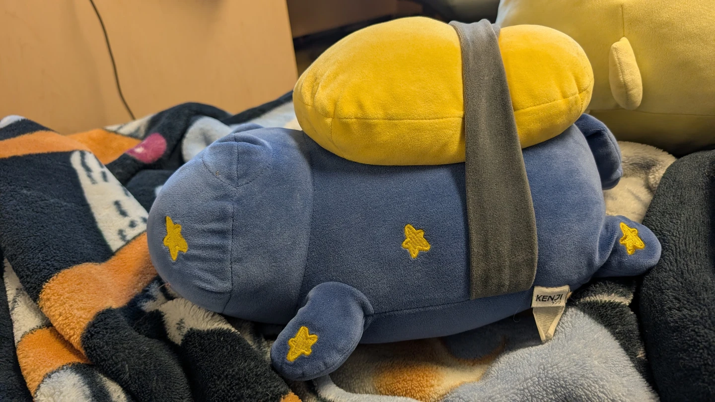 Plush cat and Ty squishmallow - photo 2