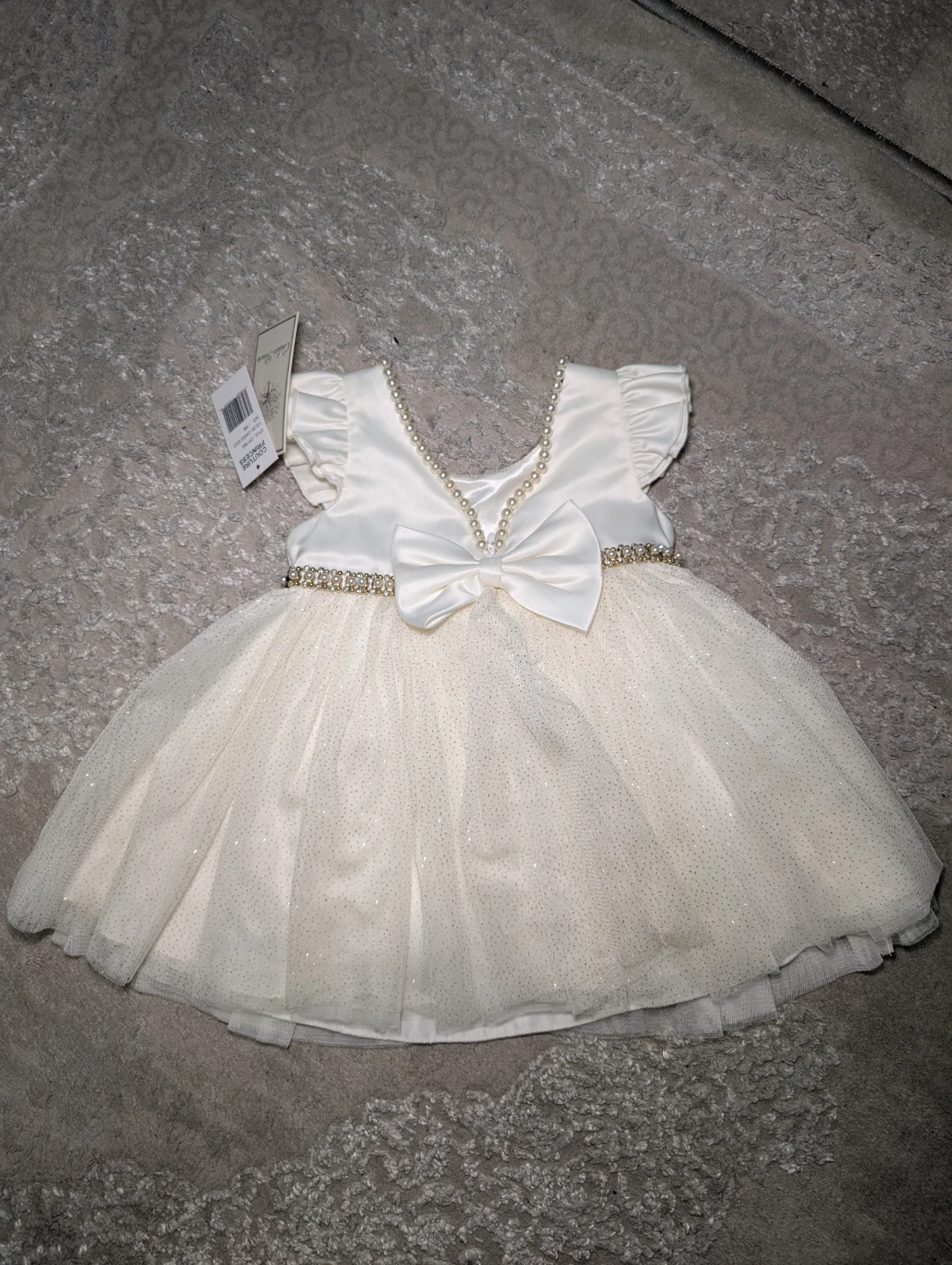 Couture Princess Ivory Dress with Bow - photo 2