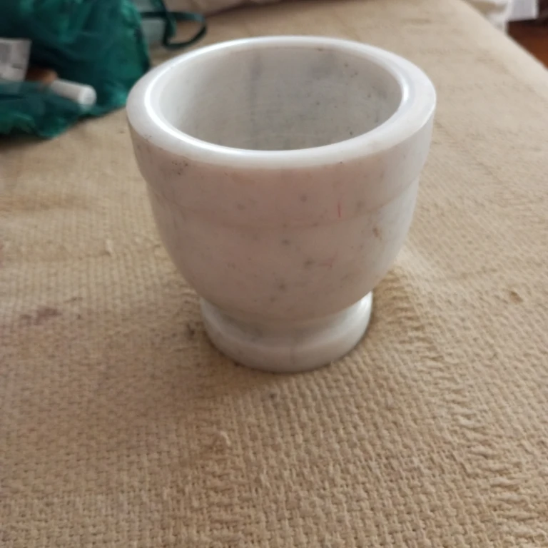 Marble Mortar  and pestle