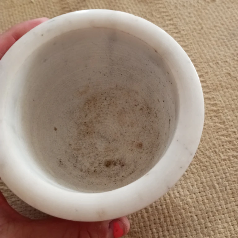 Marble Mortar  and pestle - photo 2