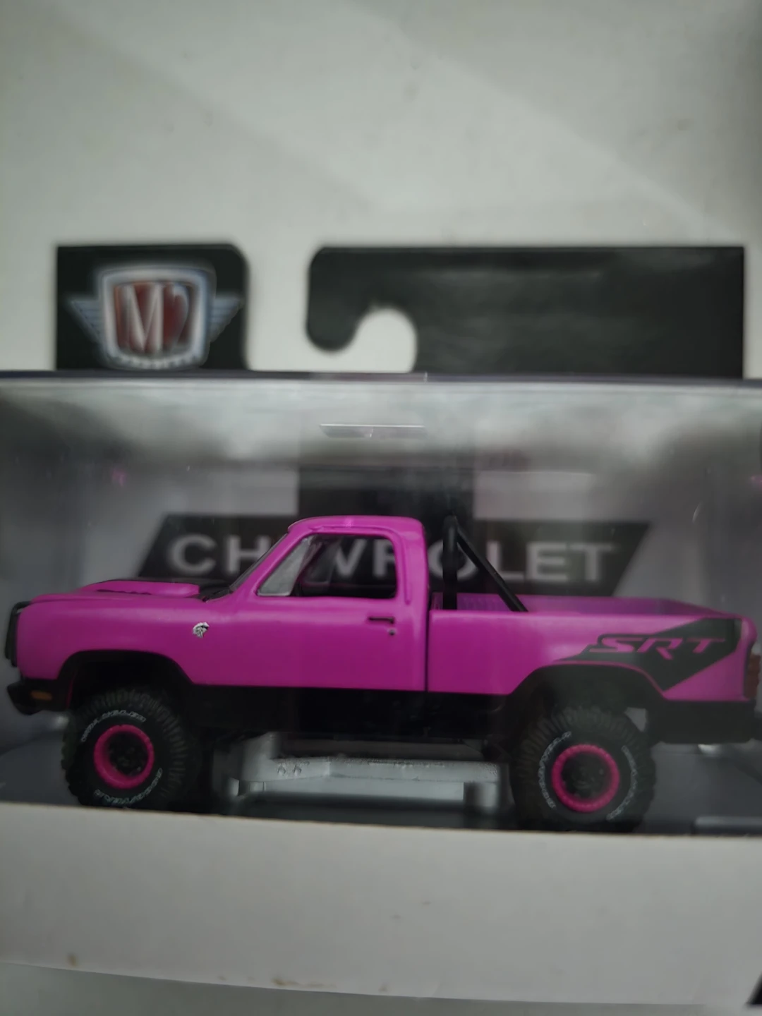 M2 Machines Pink Dodge Ram SRT 10