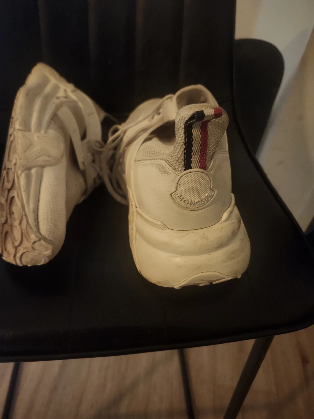 Moncler White Sneakers