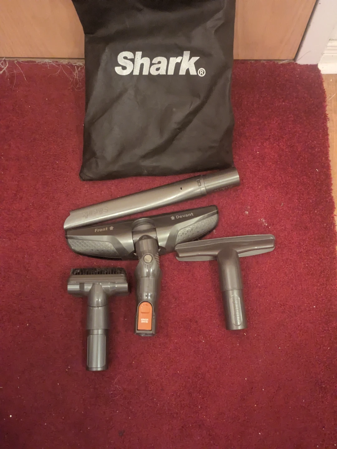 Shark Vacuum Attachments with Bag