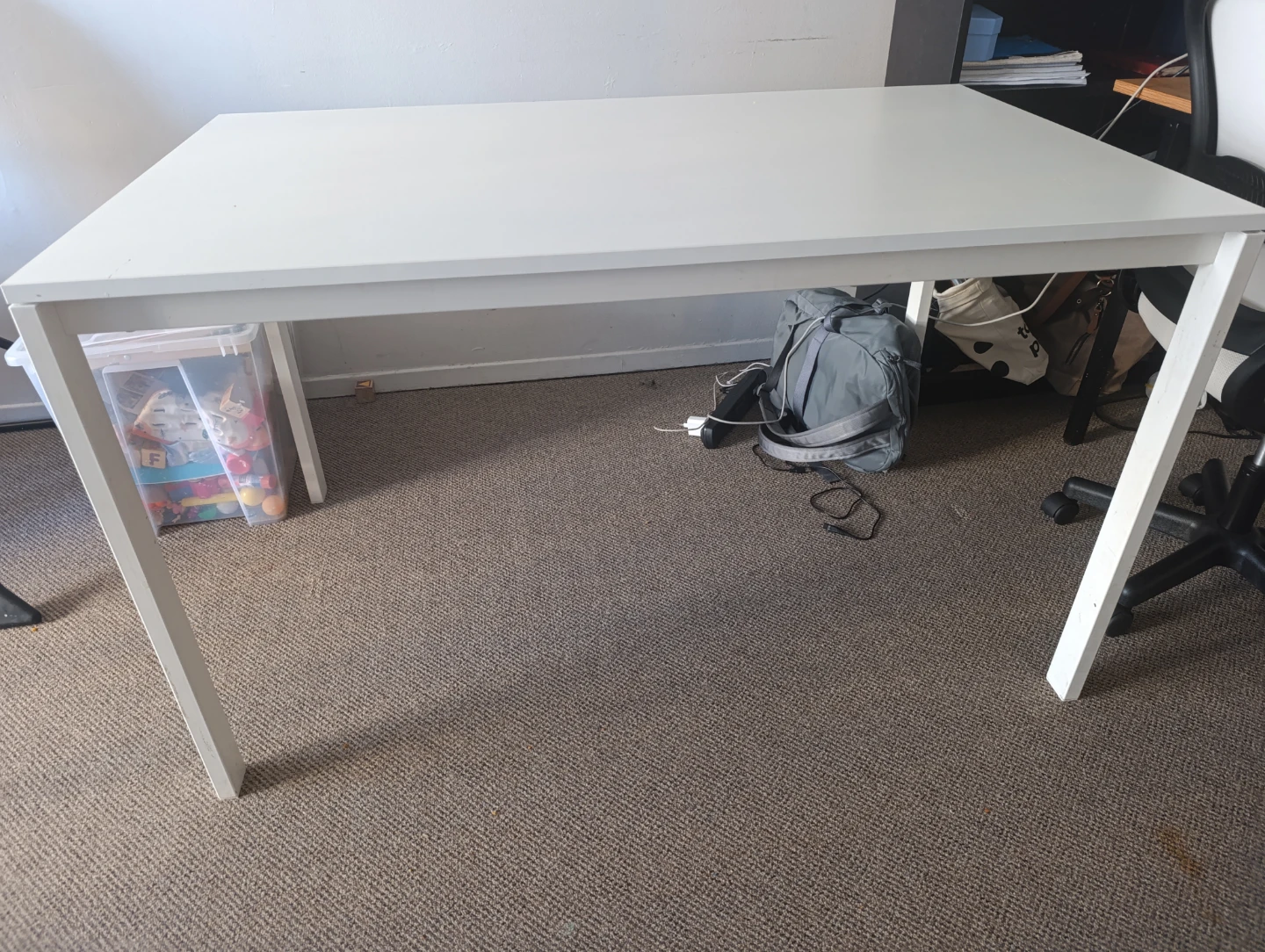 IKEA MELLTORP White Dining Table / Desk (Seats 4)