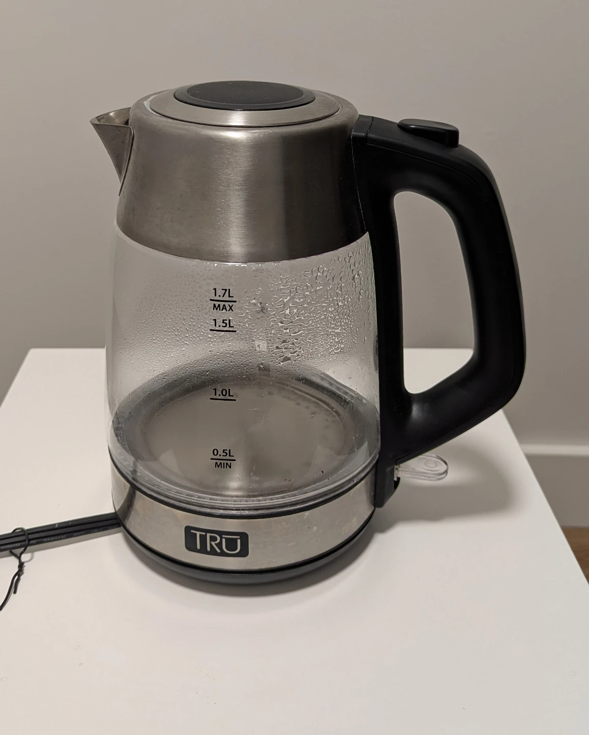 TRU Electric Glass Kettle 1.7L