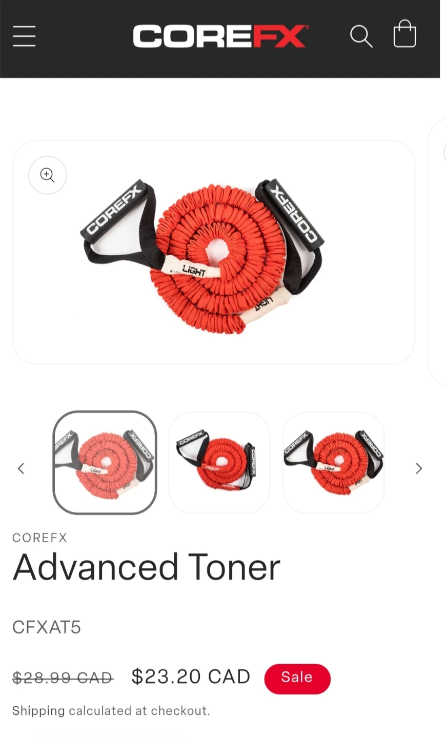 ⚽ CoreFX Advanced Toner