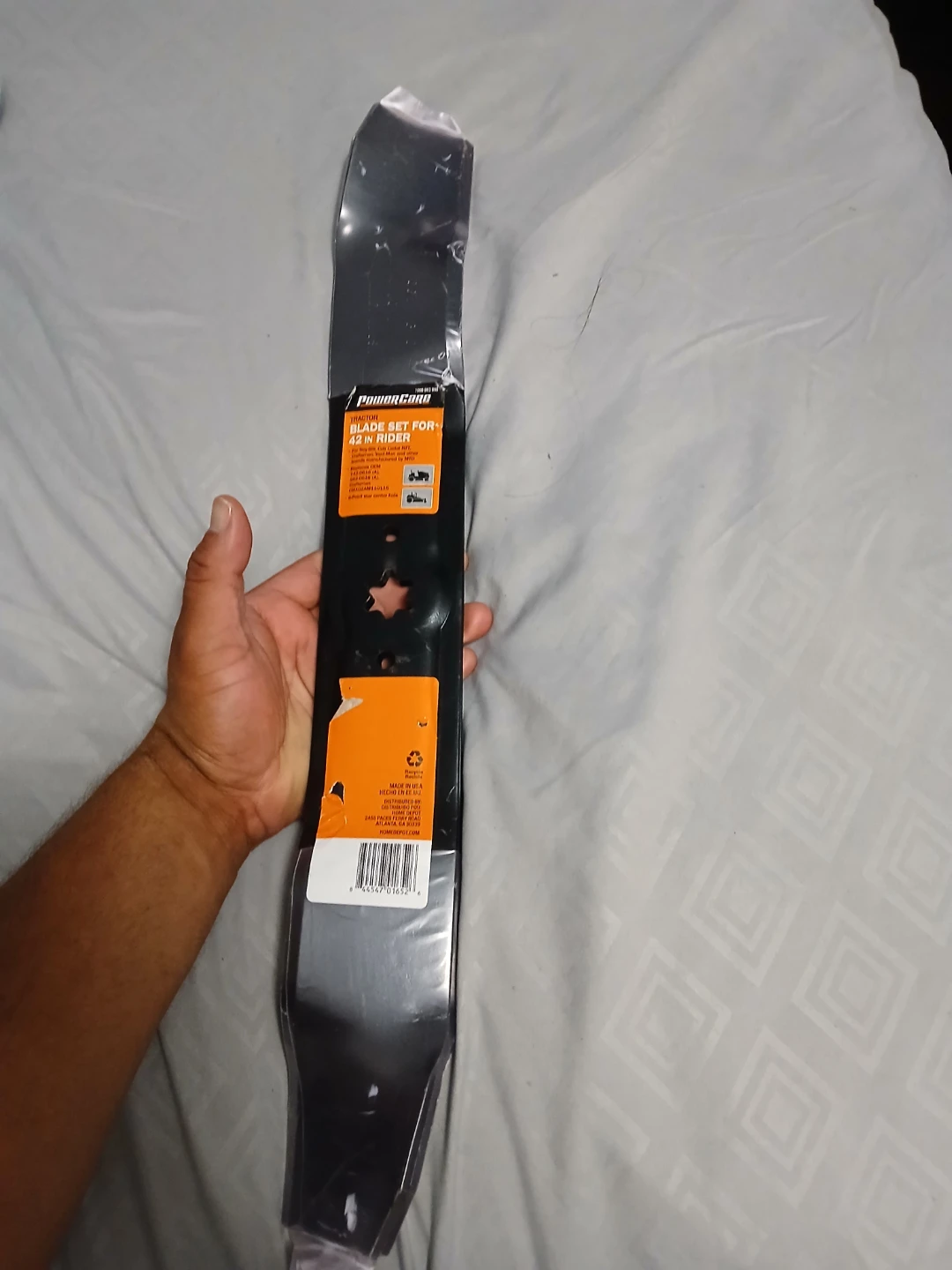 PowerCare Tractor Blade Set for 42 in. Rider