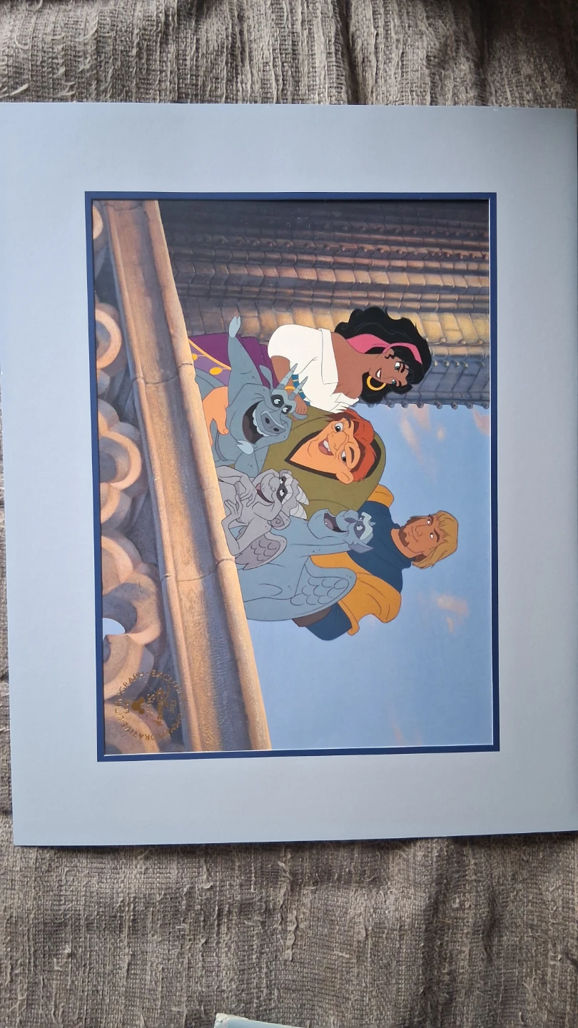Disney's The Hunchback of Notre Dame Exclusive Lithograph 1997 - photo 2