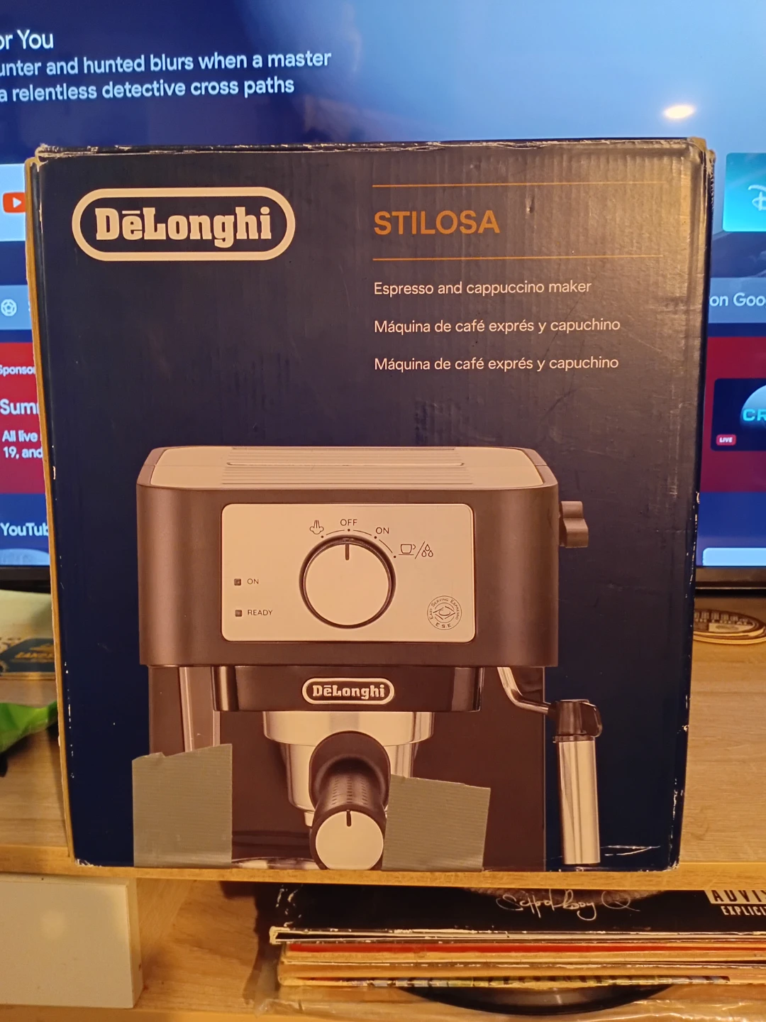 DeLonghi Stilosa EC260BK Espresso and Cappuccino Maker