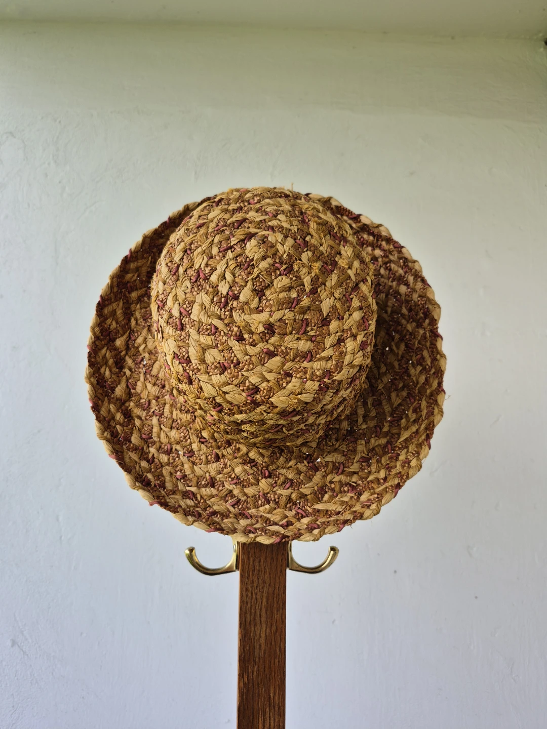 Straw Hat for Summer Shade (wear 2 ways: brim up / brim down) - photo 4