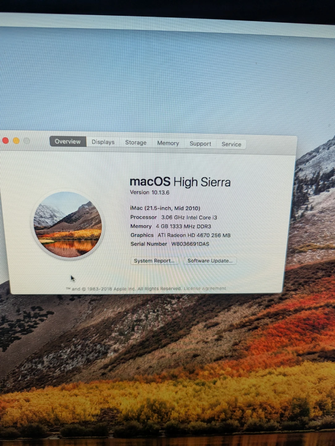 Apple iMac (21.5-inch, Mid 2010) - Mid 2010 - photo 3