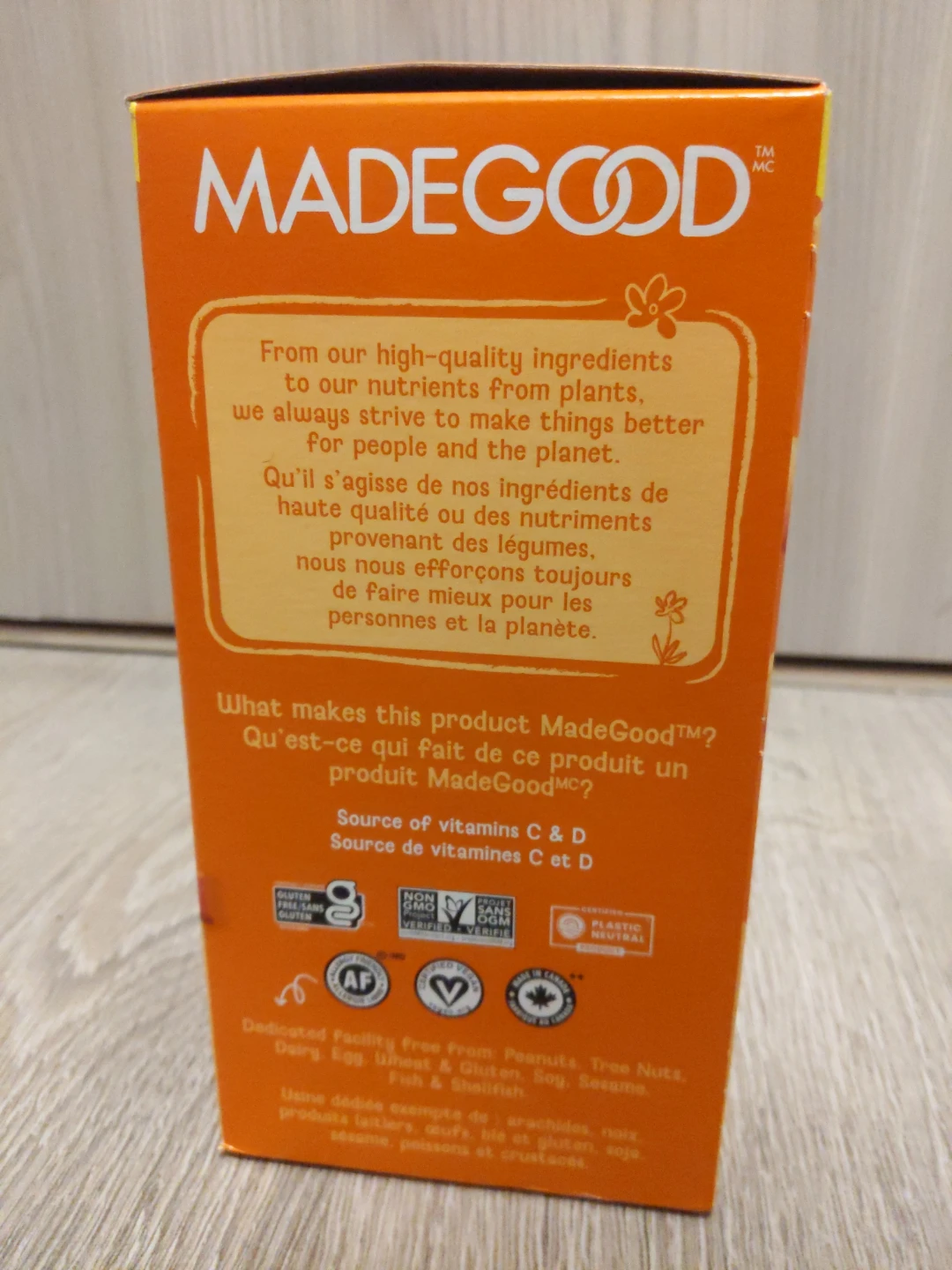 NEW Made Good Organic Puffed Crackers 300g 15 Snack Packs - photo 3