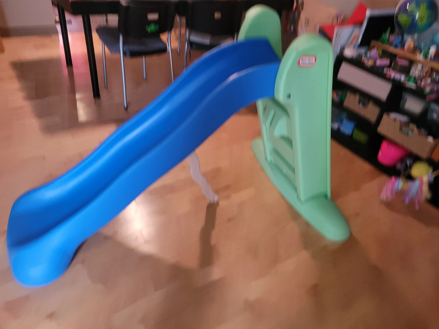 Little Tikes Blue and Green Foldable Slide - photo 2