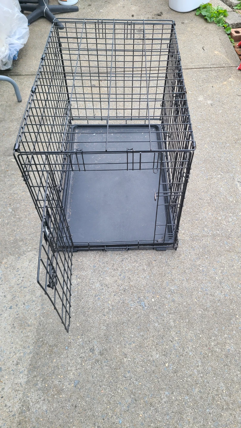 MidWest Homes for Pets Contour Double Door Dog Crate