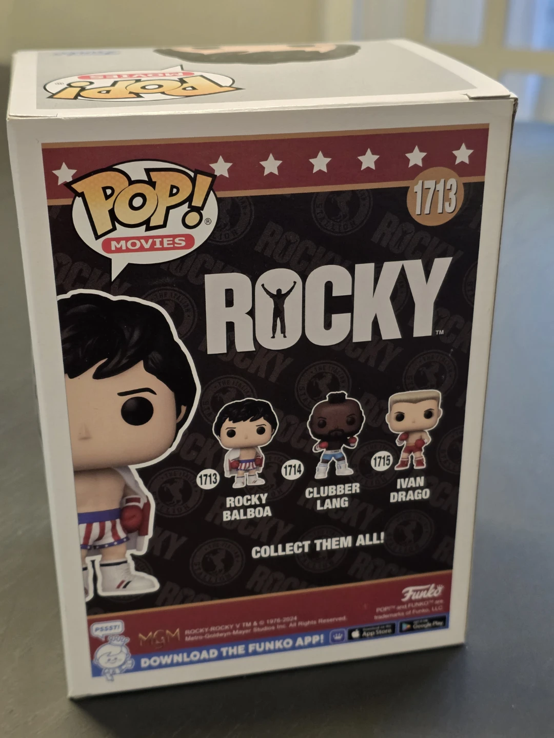 Funko Pop! Movies Rocky Balboa #1713 Vinyl Figures - photo 3