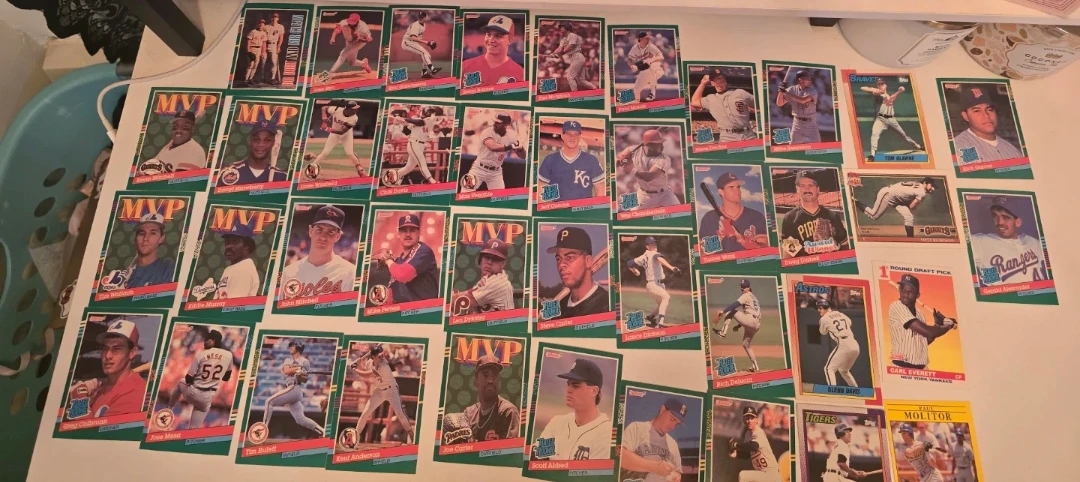 Collection of 1989 Donruss Baseball Cards