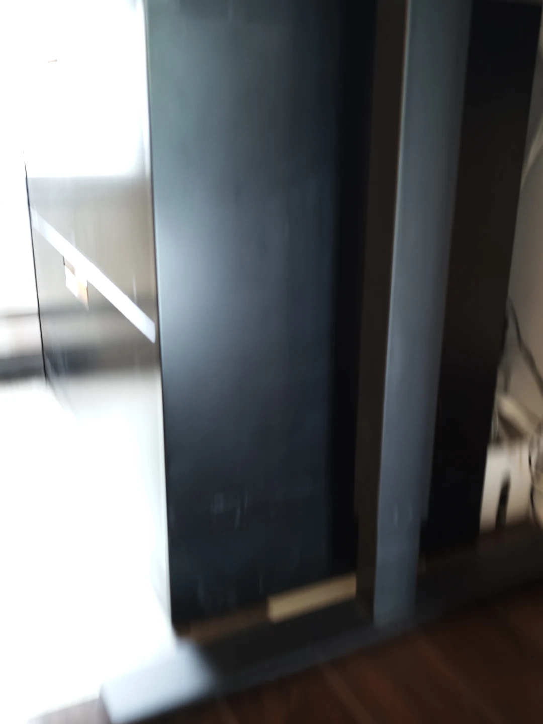 2-Drawer Black Filing Cabinet - photo 3