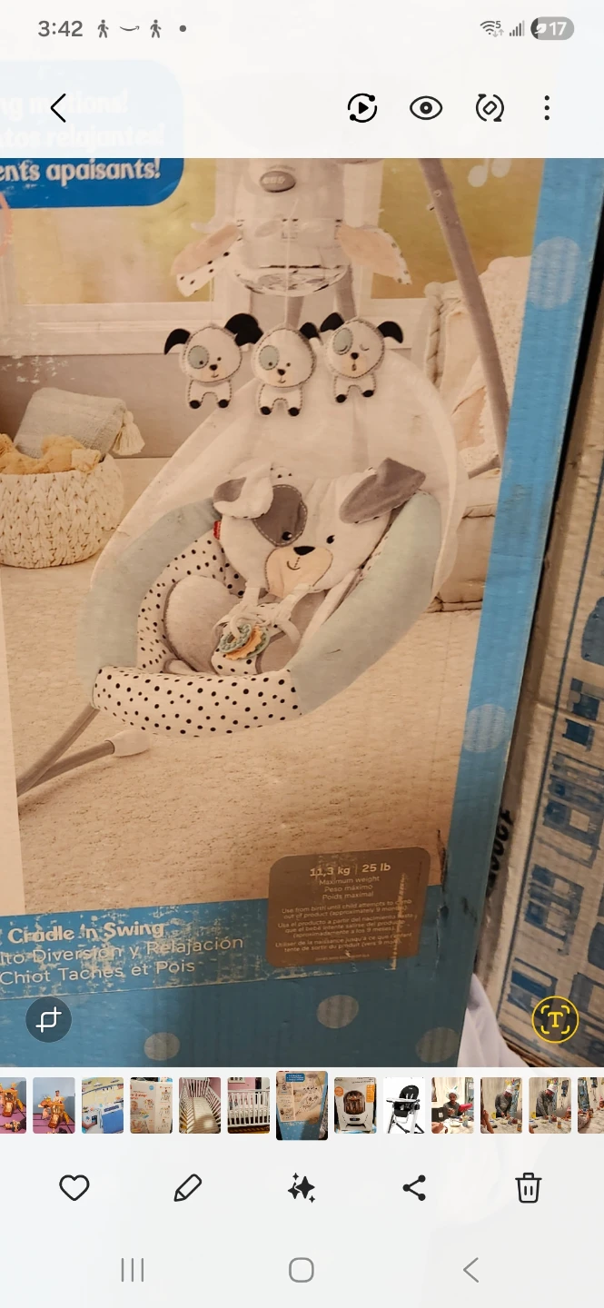 Fisher-Price Cradle 'N Swing