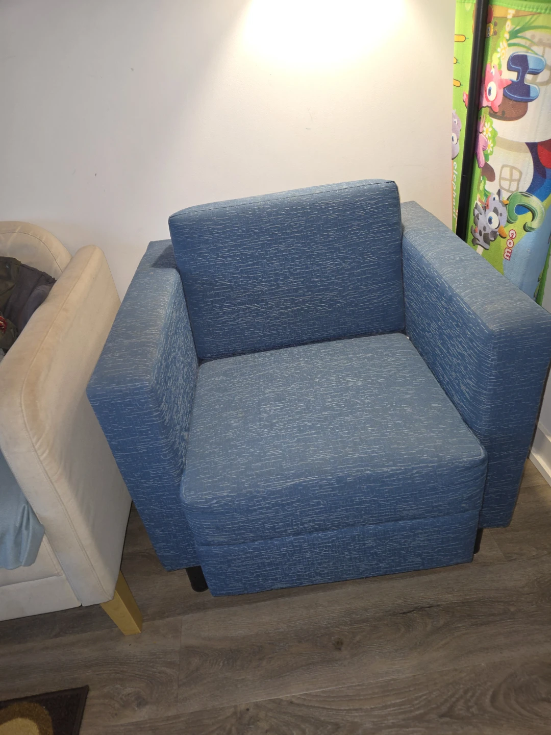 Blue Accent Chair