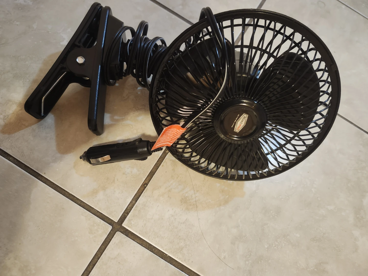 RoadPro 12V Car Fan - photo 2