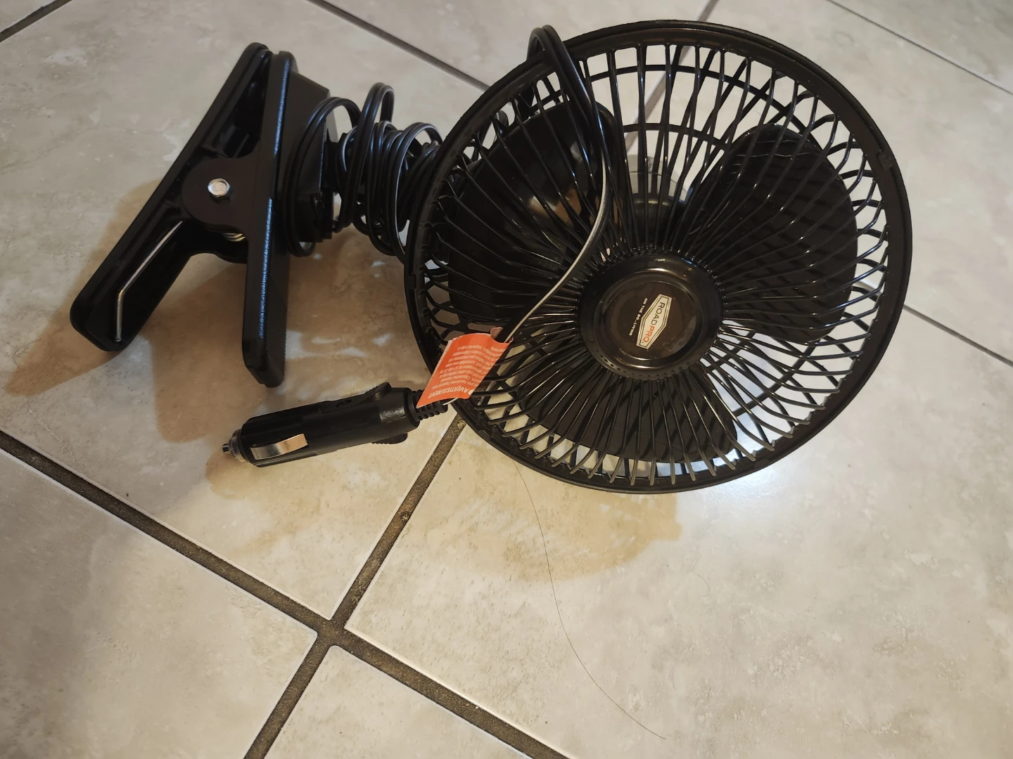 RoadPro 12V Car Fan - photo 3
