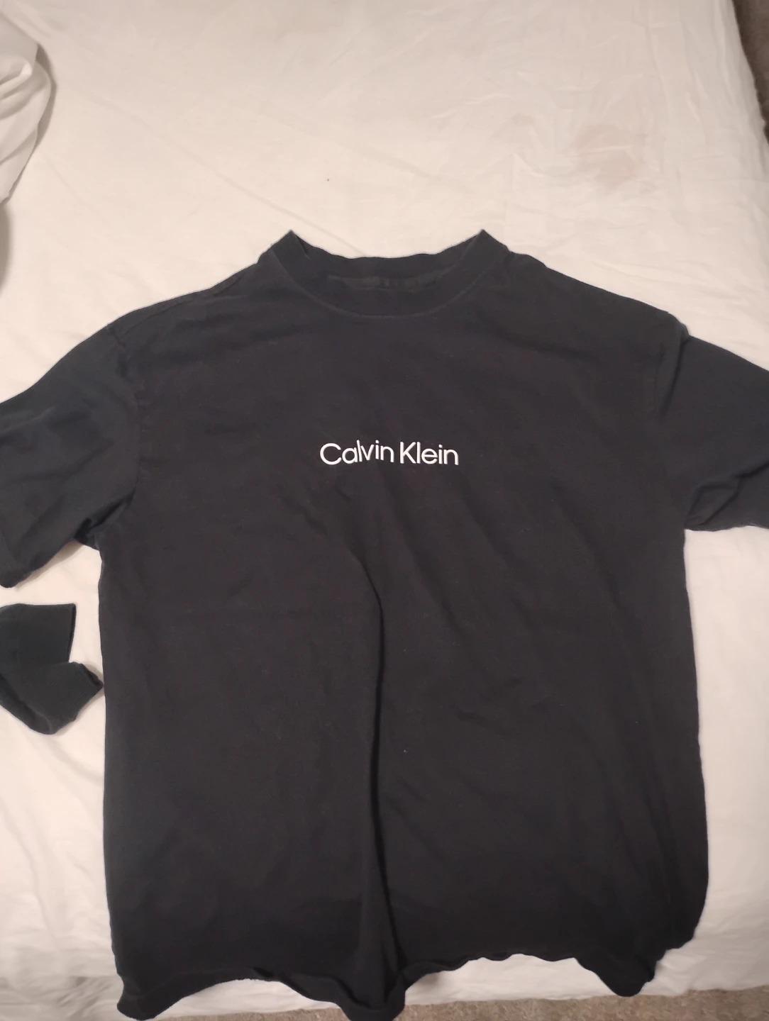 Calvin Klein Black Relaxed Fit T-Shirt - XS