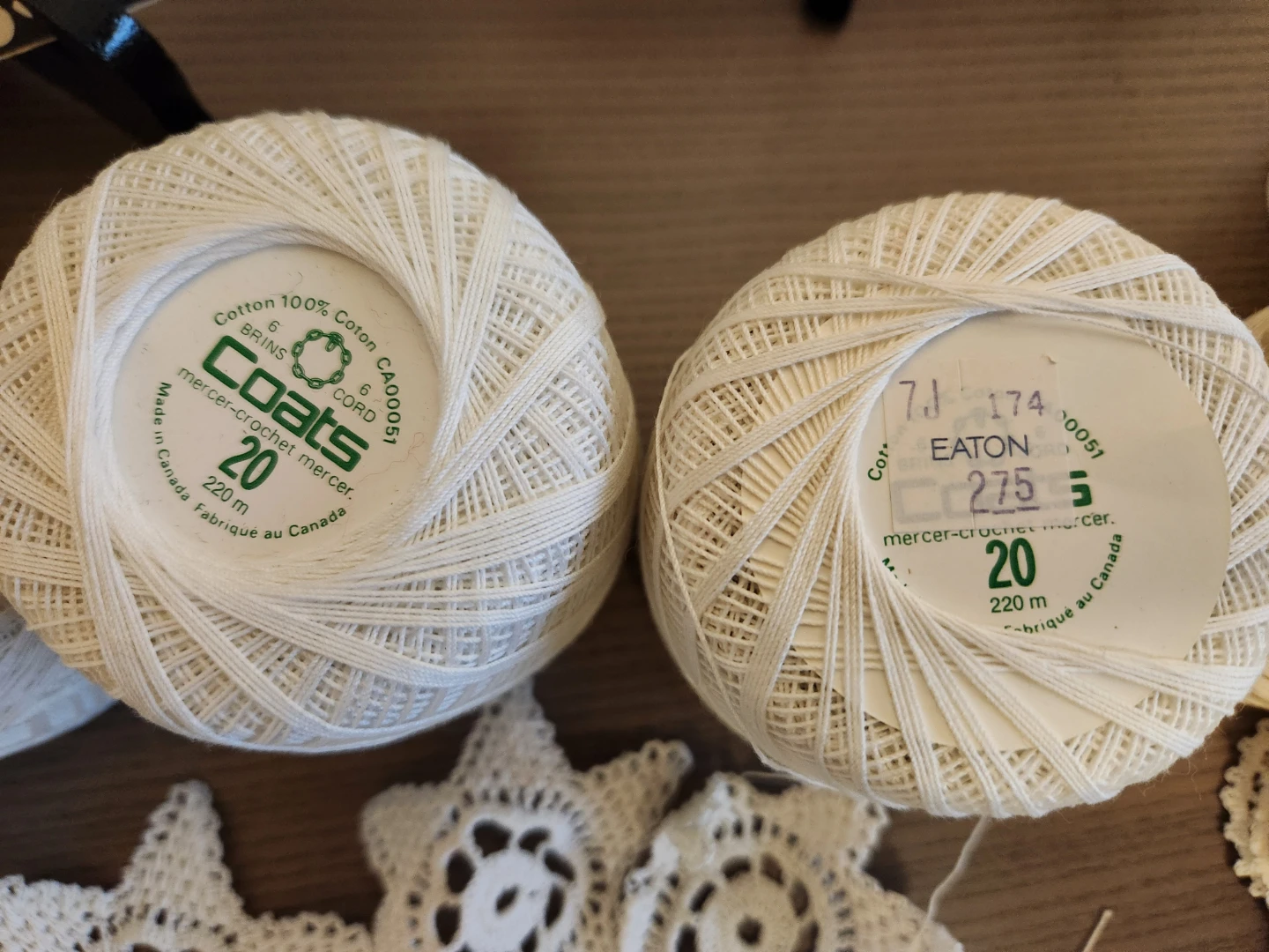 Coats Crochet Thread Size 20 - 220m Spools - photo 3