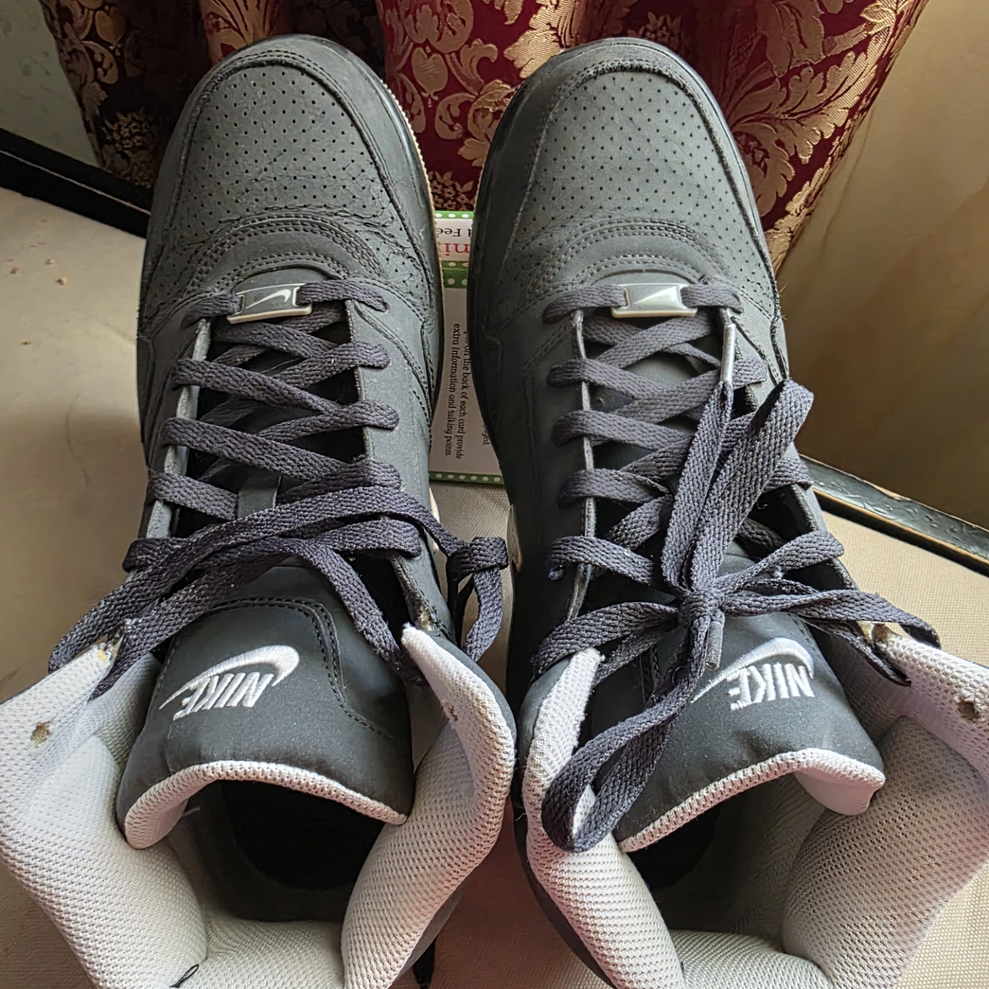 Nike Air Men's High-Top Sneakers - photo 4