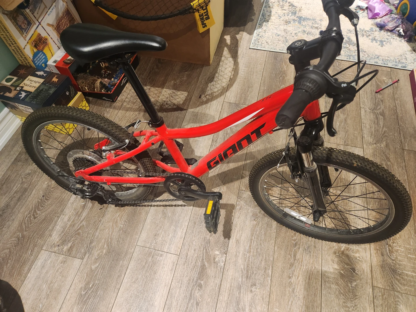 Giant Red Kids Bike XTC - 20 inch frame