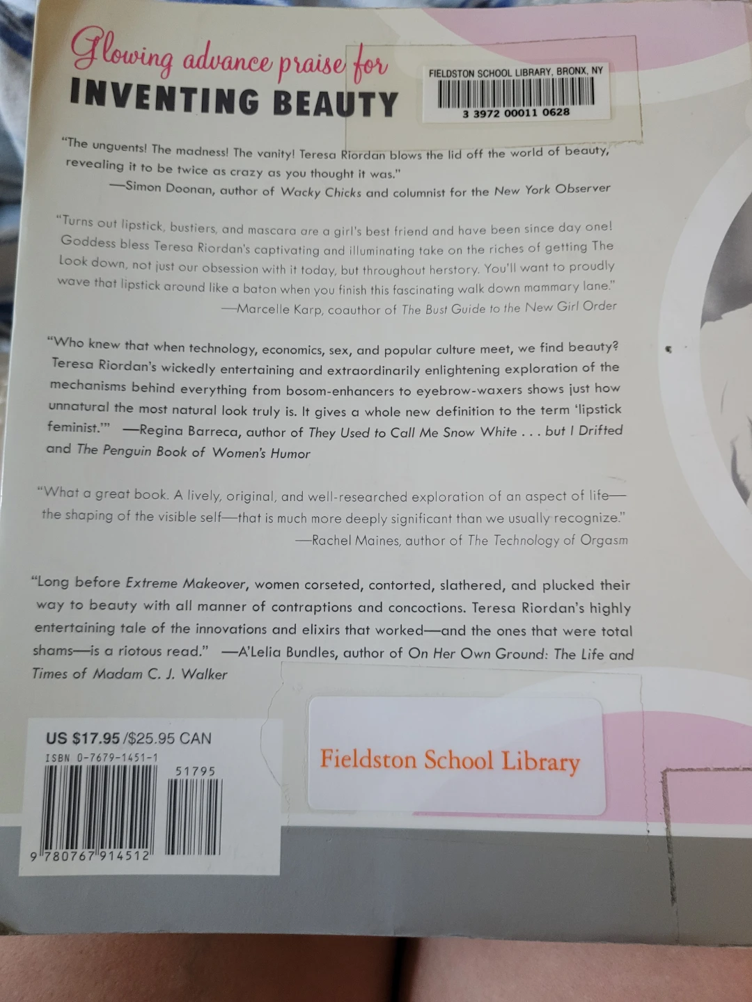 Inventing Beauty by Teresa Riordan Book - photo 2