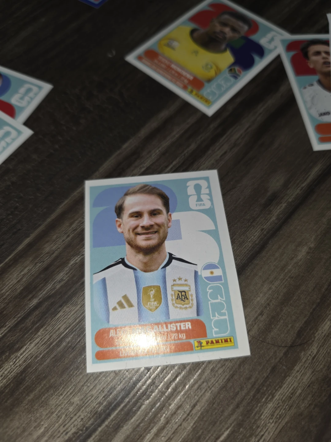 ERROR Panini FIFA World Cup 2026 Alexis Mac Allister Sticker - photo 3