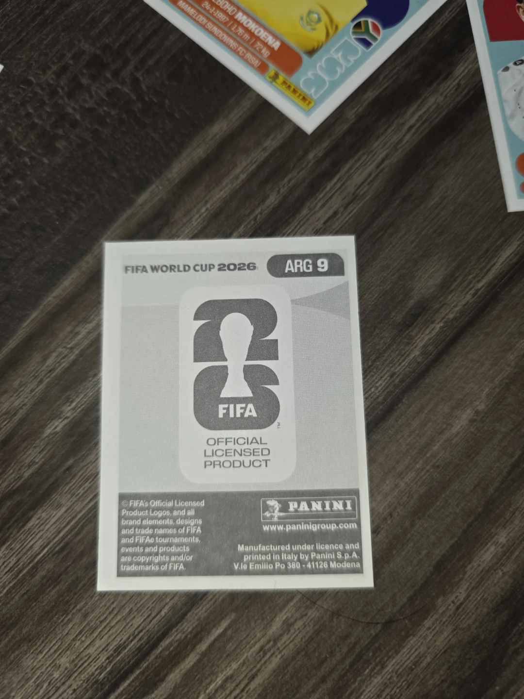 ERROR Panini FIFA World Cup 2026 Alexis Mac Allister Sticker - photo 4