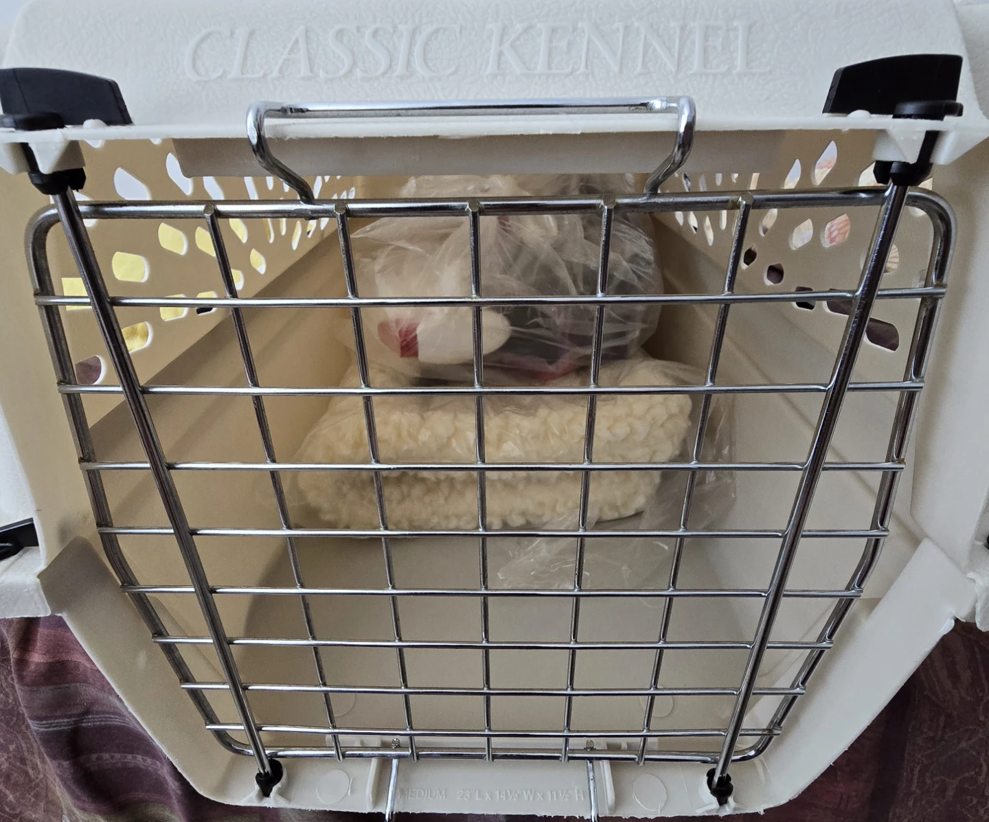 ⚽Classic Kennel Pet Carrier with Fleece Pad⚽ - photo 2