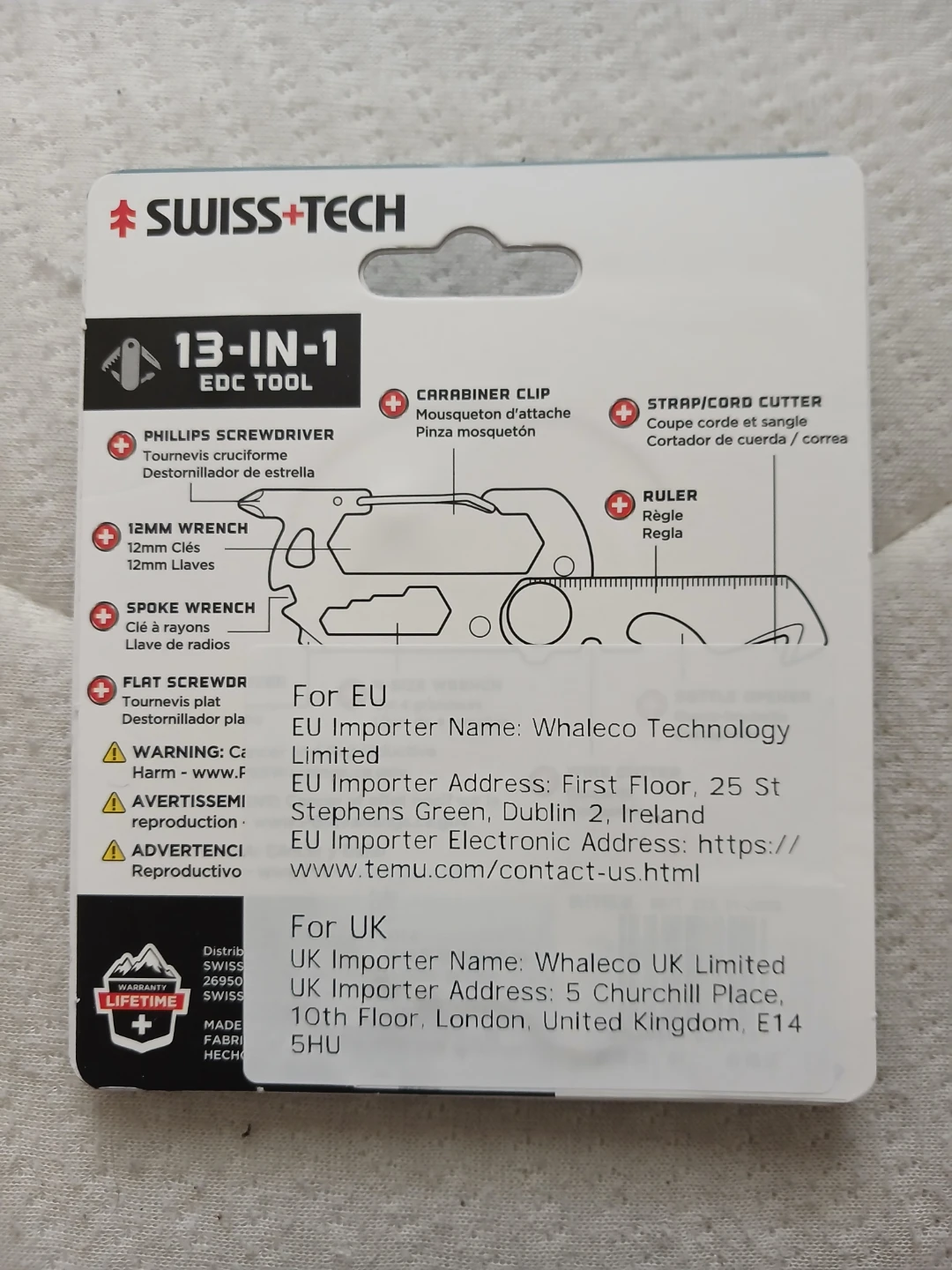SWISS+TECH 13-in-1 EDC Tool - photo 3