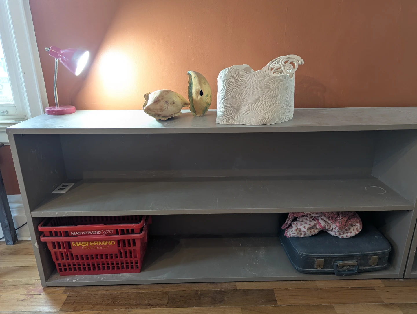 Grey Long Bookshelf Set of 2 - photo 2